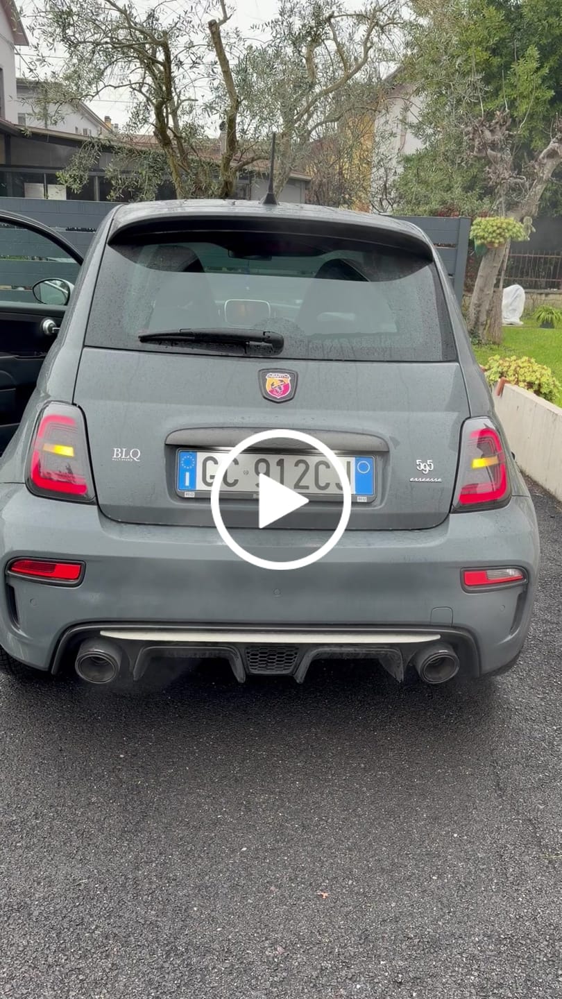 Customer video review of Fari LED Posteriori Abarth & Fiat 500 (2008-2024)