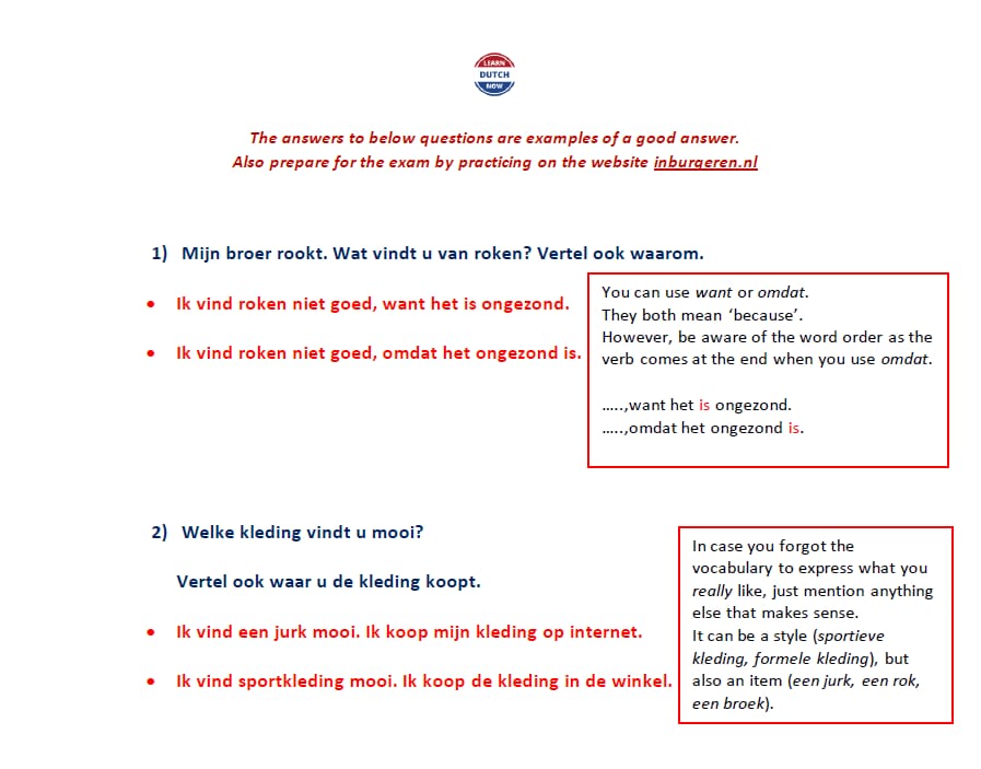 Customer photo review of A2 exam - Speaking