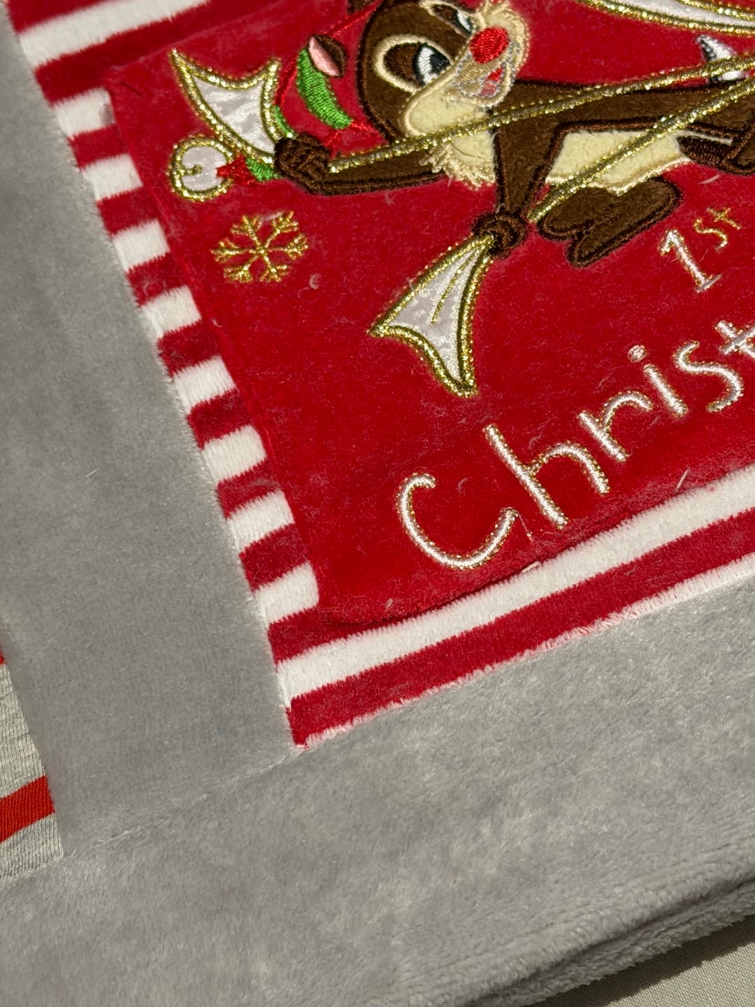 Customer photo review of Plain Cuddle Fleece Fabric