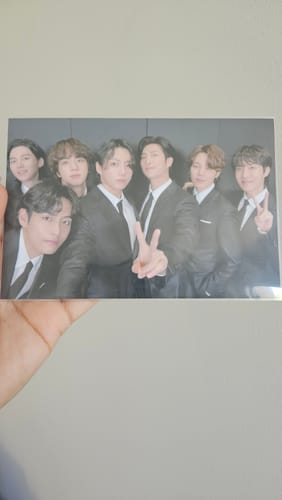 Customer photo review of Premium Custom Postcard Sleeves- V1 - 25 Pack