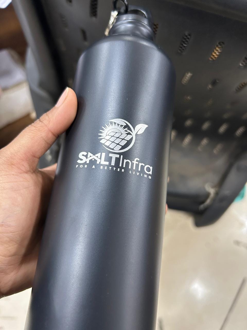 Customer photo review of Premium Water Bottle | Best for Corporate Gifting | PrintMine.in