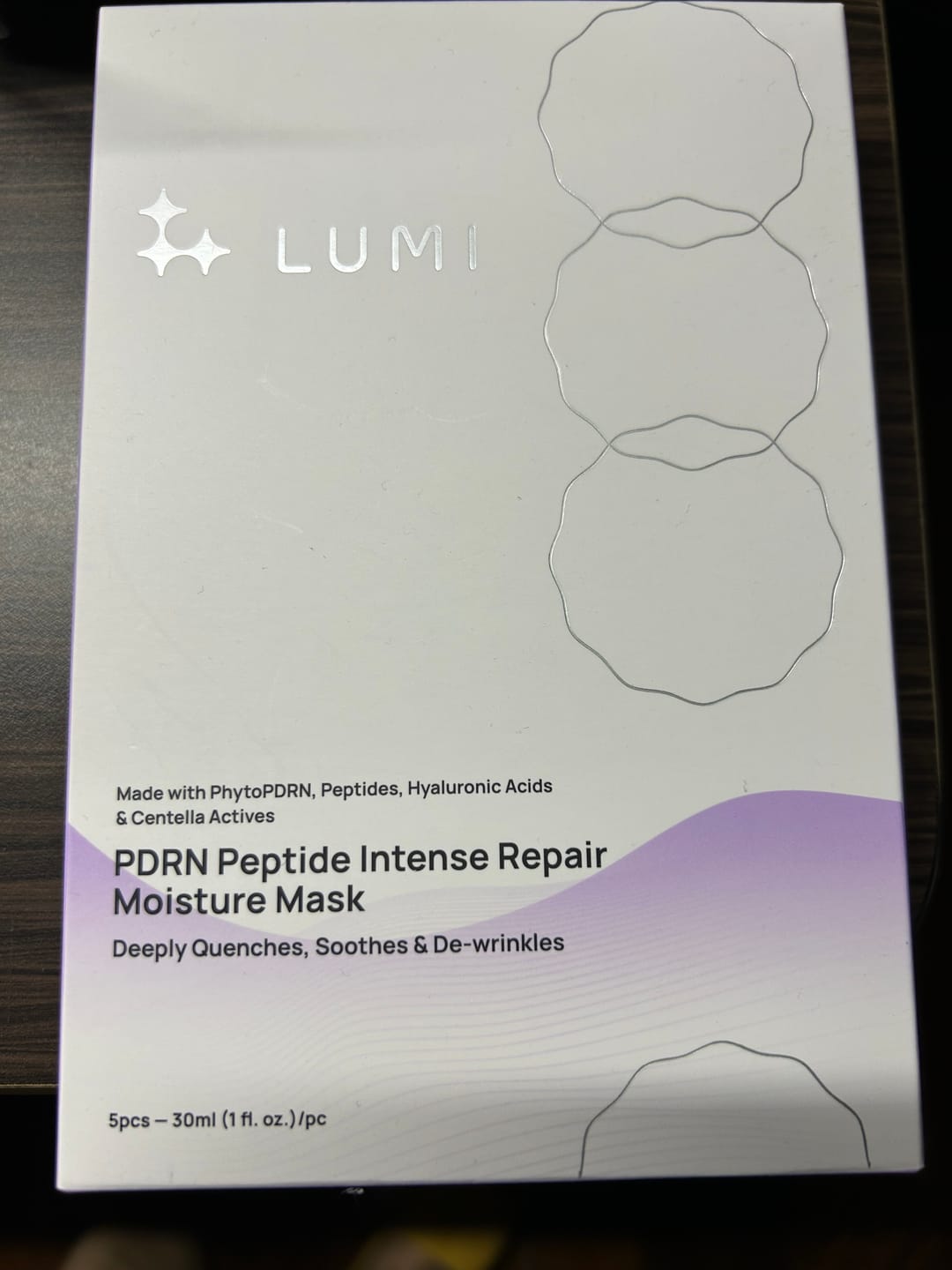 Customer photo review of PDRN Peptide Intense Repair Moisture Mask