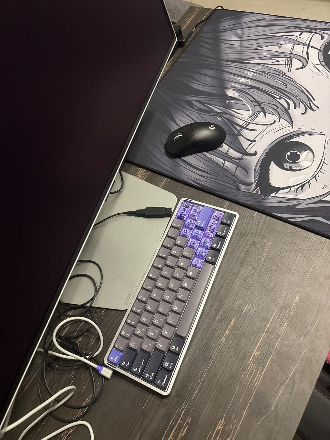 Customer photo review of NuPhy Air60 HE Klavye (Manyetik Switch / HE)