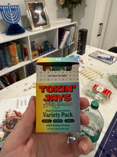 Customer photo review of Tokin' Jays Variety Pack