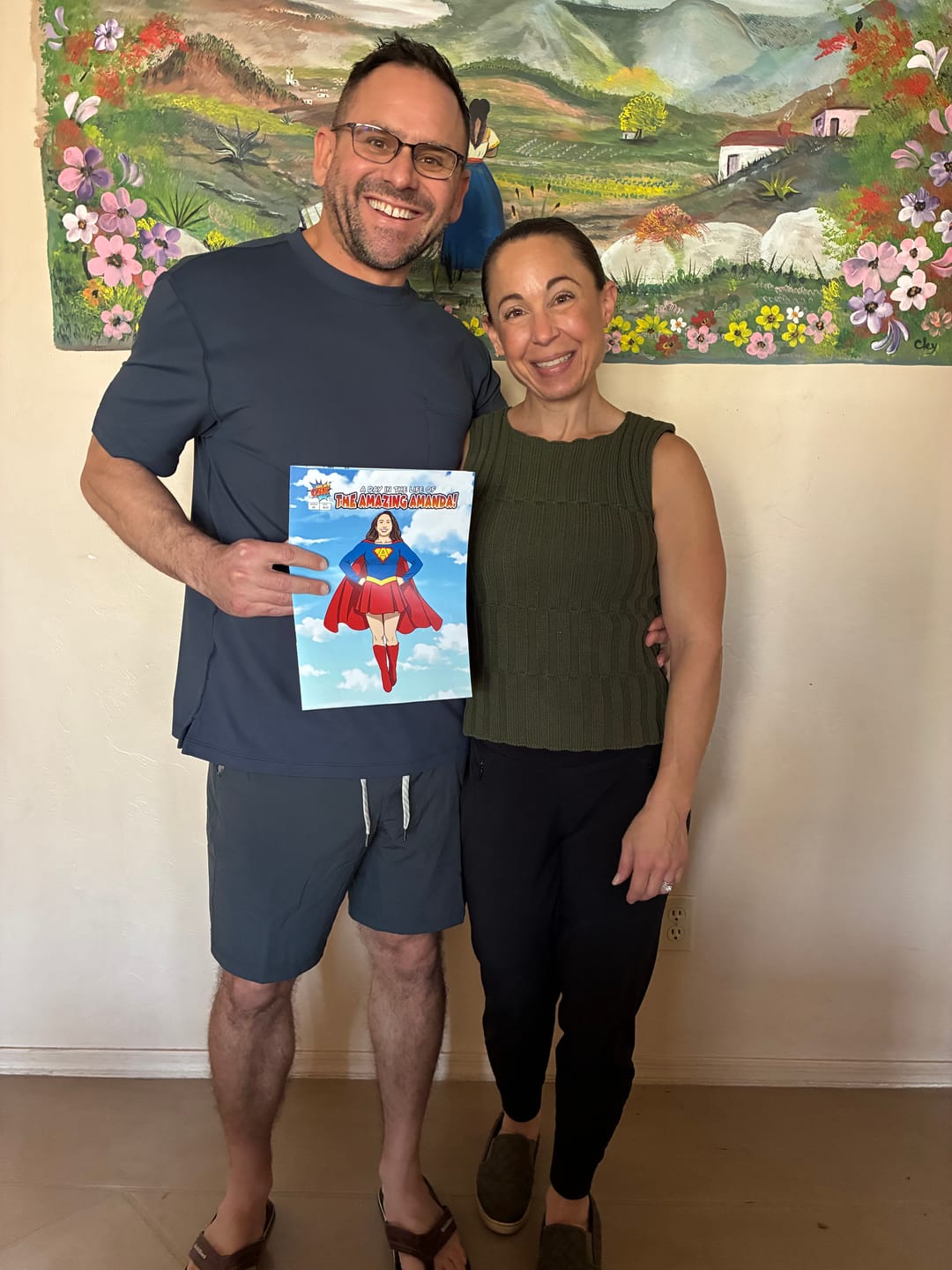 Customer photo review of Turn your story into a fully illustated custom comic book