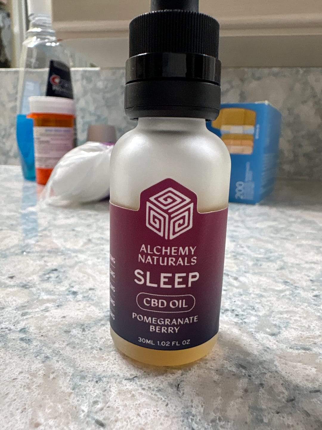 Customer photo review of Sleep Oil Tincture - 1500mg
