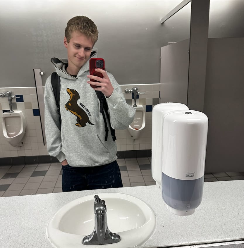 Customer photo review of Aelfric Eden Dachshund Pullover Hoodie