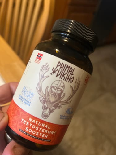 Customer photo review of Primal Testosterone Support