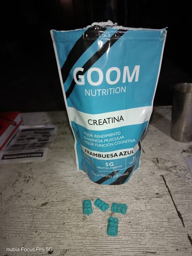 Customer photo review of Gomitas Creatina | Potencia tu Rendimiento y Mayor Salud