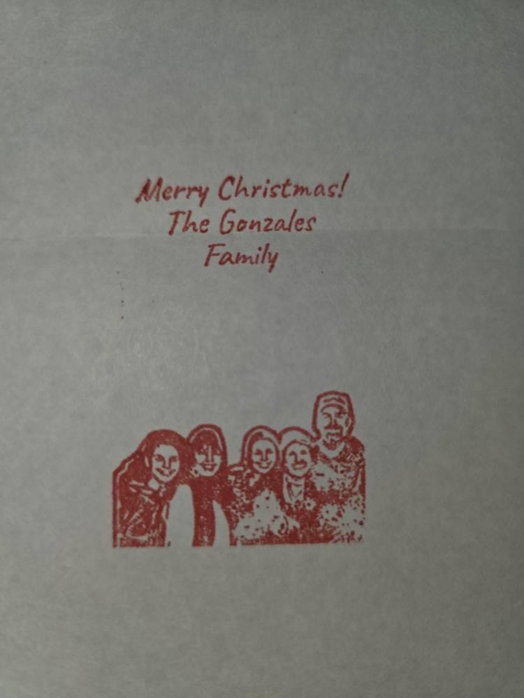 Customer photo review of Face Stamp﹘ Wood Stamp﹘US
