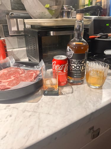 Customer photo review of BLACKTOOTH 7 YEAR AMERICAN RYE WHISKEY (750mL)