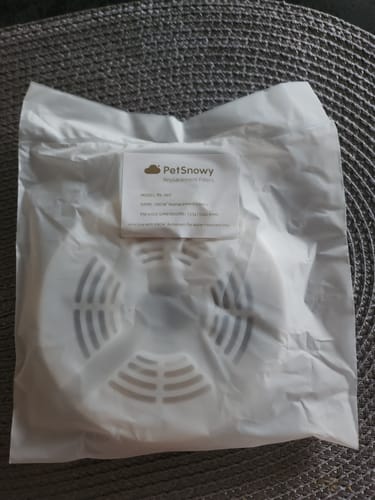 Customer photo review of Pet Water Fountain Filter (3Pcs)