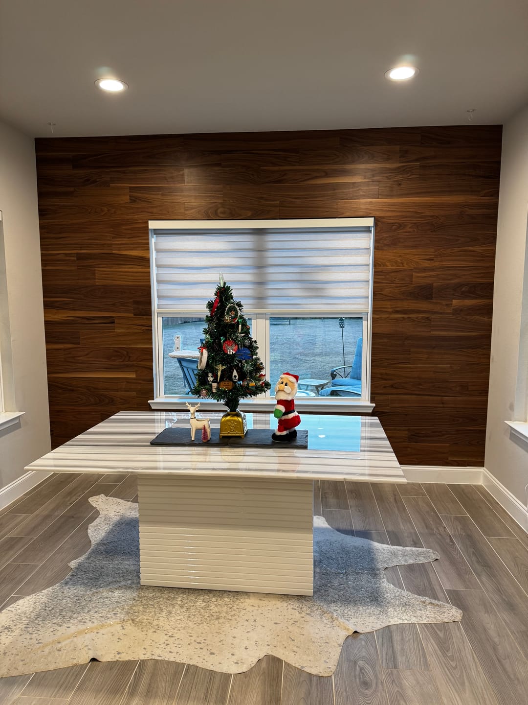 Customer photo review of Smooth Natural Walnut