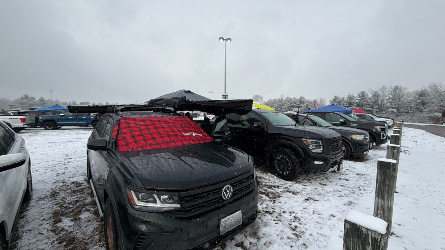 Customer photo review of OPENROAD 270 Degree Awning XL