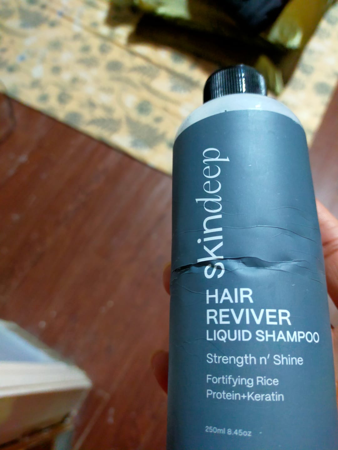 Customer photo review of HAIR REVIVER - Rice Protein Liquid Shampoo