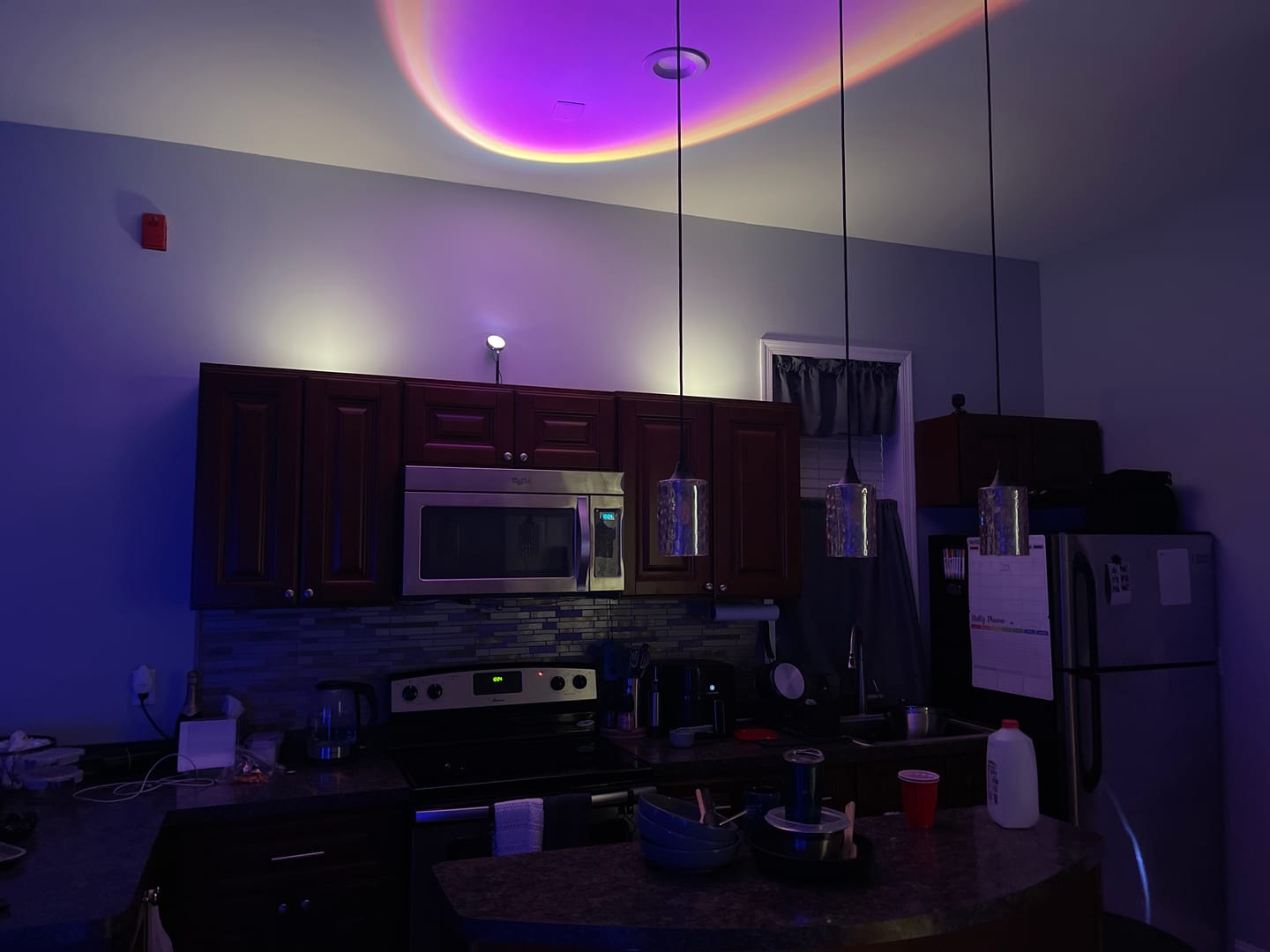 Customer photo review of Golden Hour Sunset Lamp