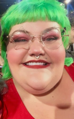 Customer photo review of Luvia Eyeglasses