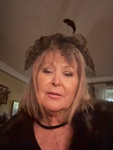 Customer selfie showing her facial skin after using the Seranova Micro Infusion System.