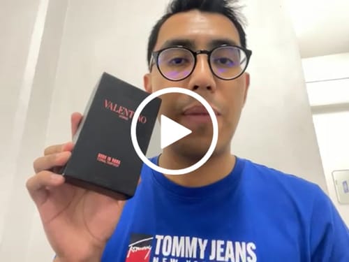 Reseña con vídeo de un cliente sobre Perfume VALENTINO UOMO BORN IN ROMA CORAL FANTASY 100 ml EDT
