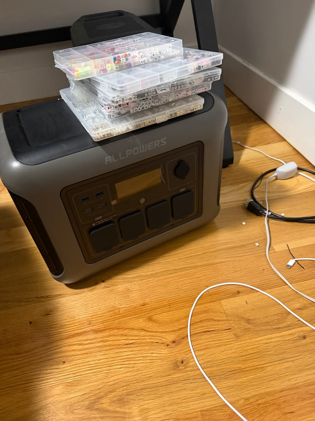 Customer photo review of ALLPOWERS R1500 LITE Portable Power Station 1600W 1056Wh