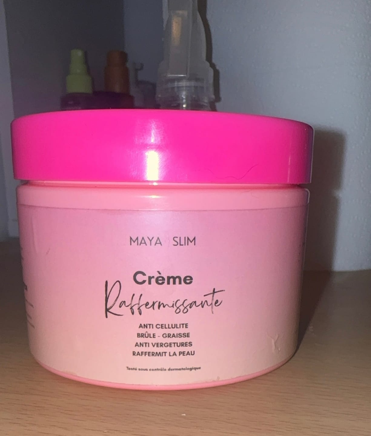 Customer photo review of Crème Raffermissante