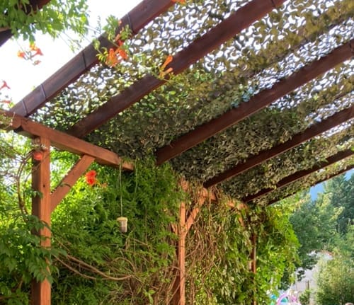 Customer photo review of Groen camouflagenet