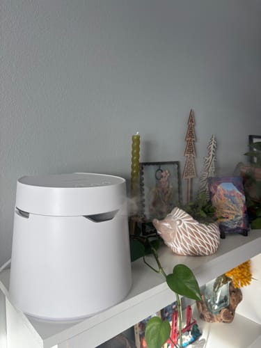 Customer photo review of Carepod One Plus - Stainless Steel Humidifier with Mood Light