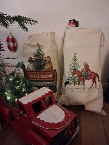 Customer photo review of Christmas Sacks
