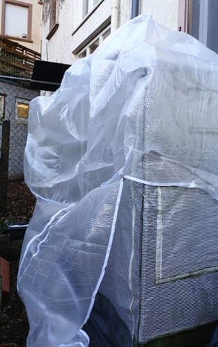 Customer photo review of Isolierhülle für Überwinterungszelt "Patioflora 200/XL"