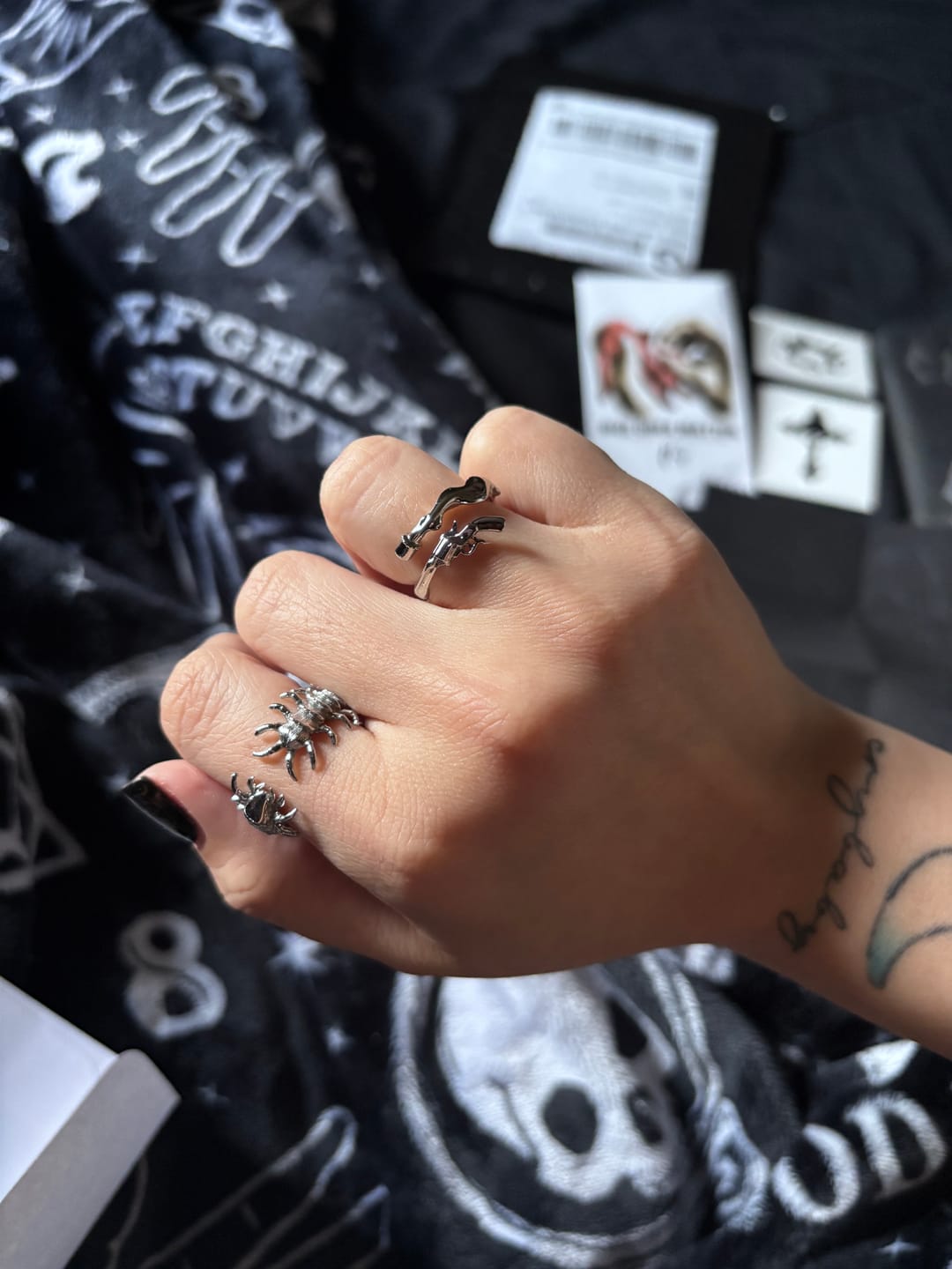 Customer photo review of CENTIPEDE RING