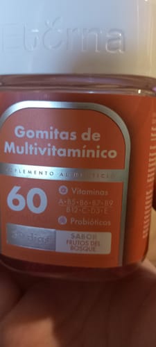 Customer photo review of Gomitas de Multivitamínico + Probióticos