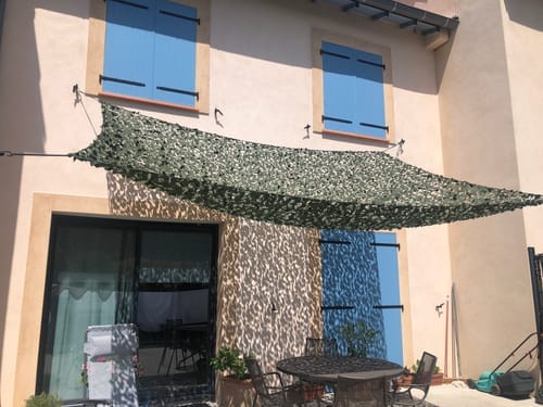 Customer photo review of Groen camouflagenet