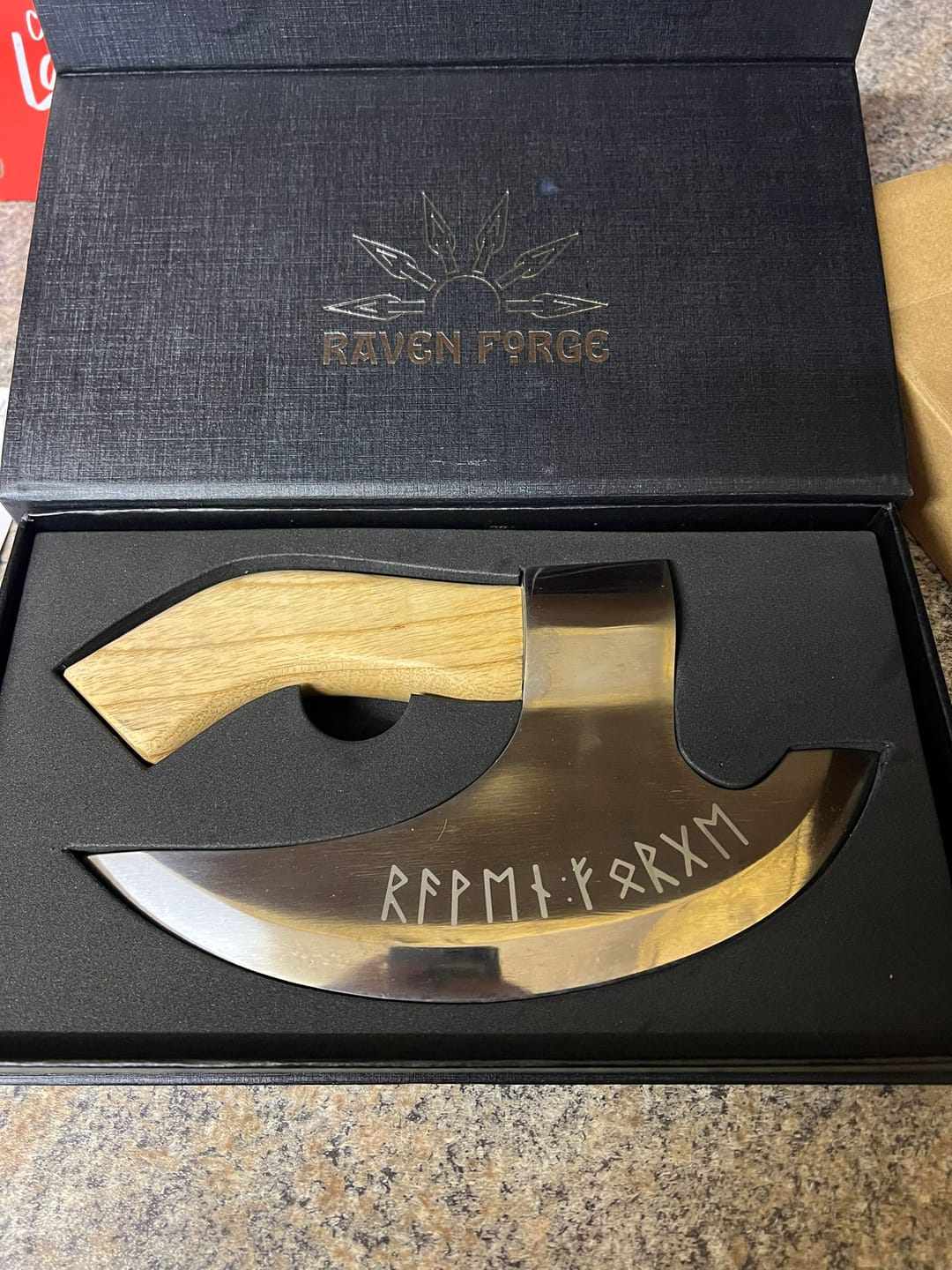 Customer photo review of The Original Pizza Axe - Seconds