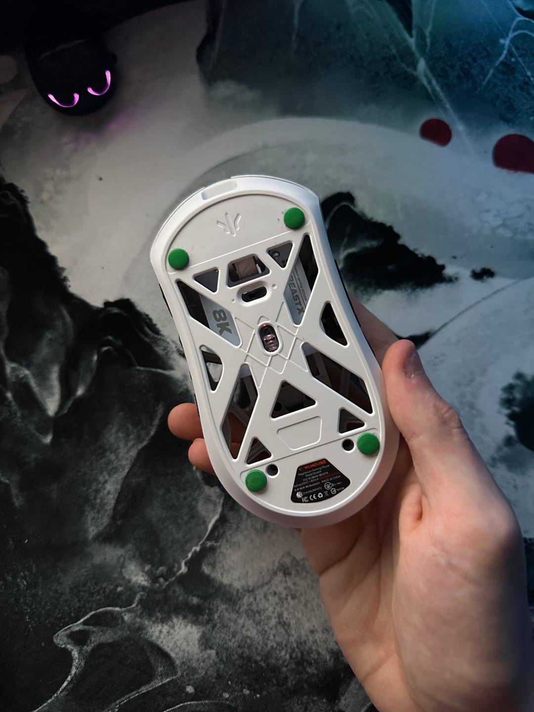 Customer photo review of randomfrankp x X-Raypad Jade Air SE - Universal Dot Skates