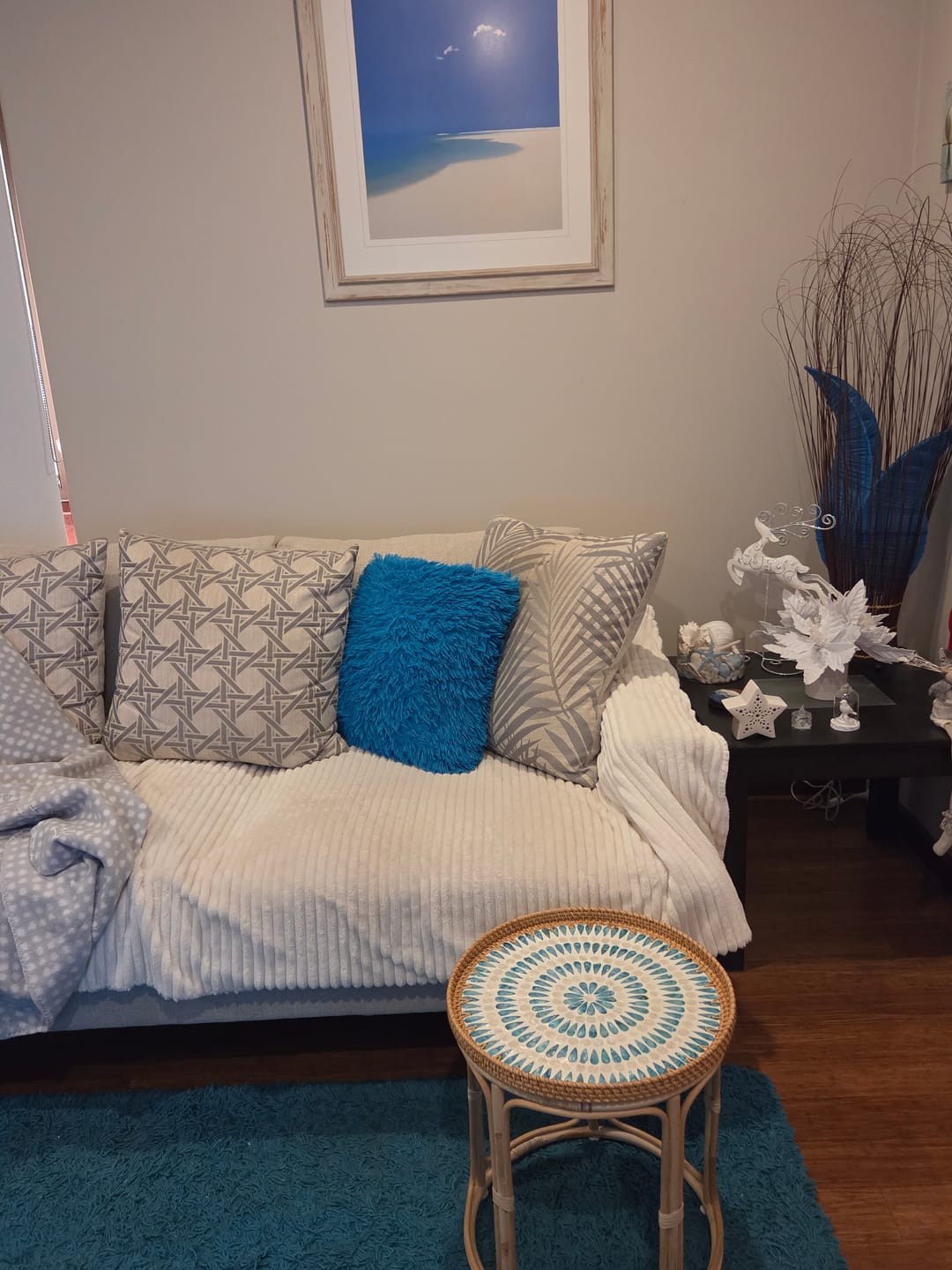 Customer photo review of Serene Rattan Table