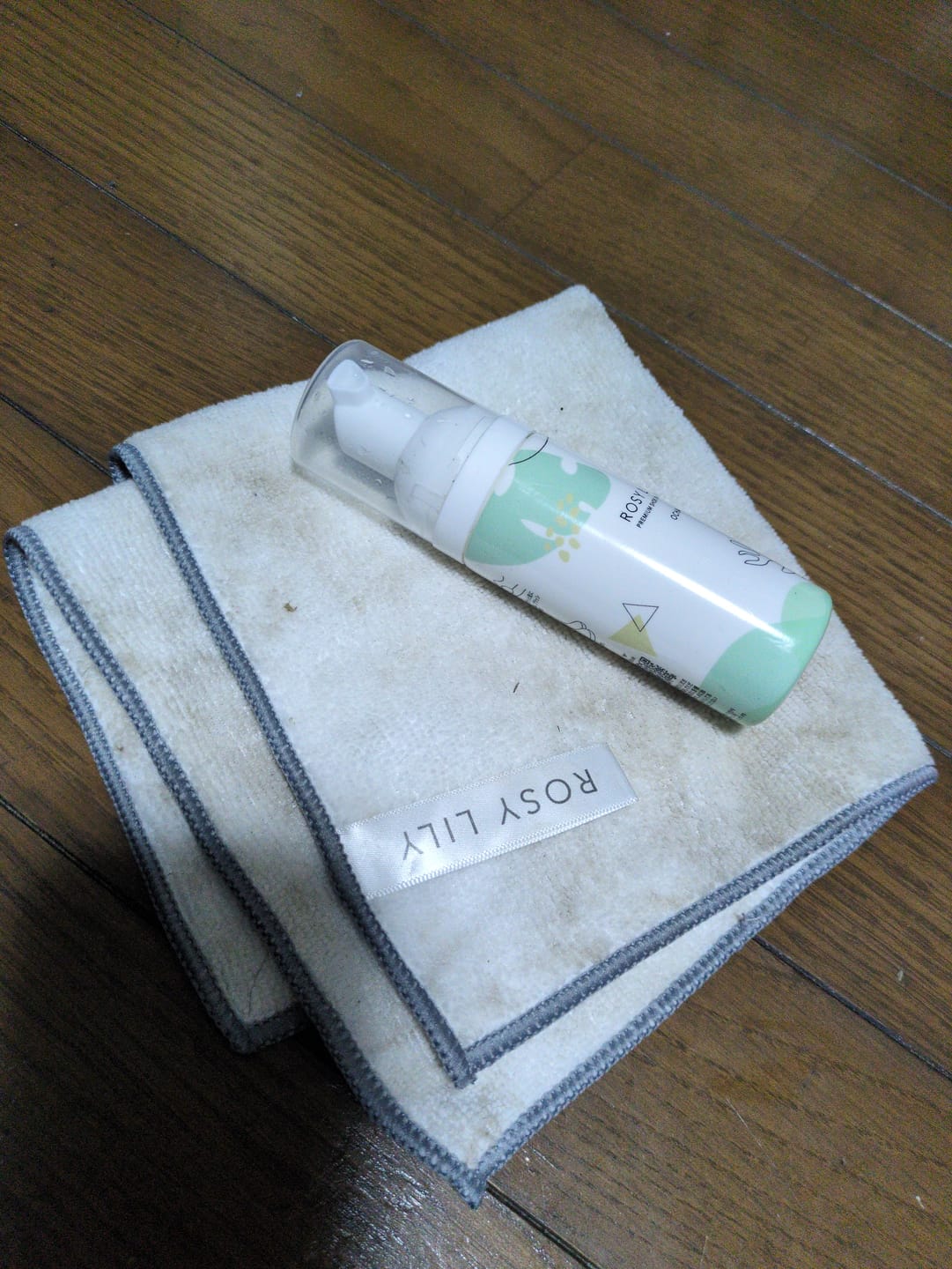 Customer photo review of マイクロファイバークロス1枚