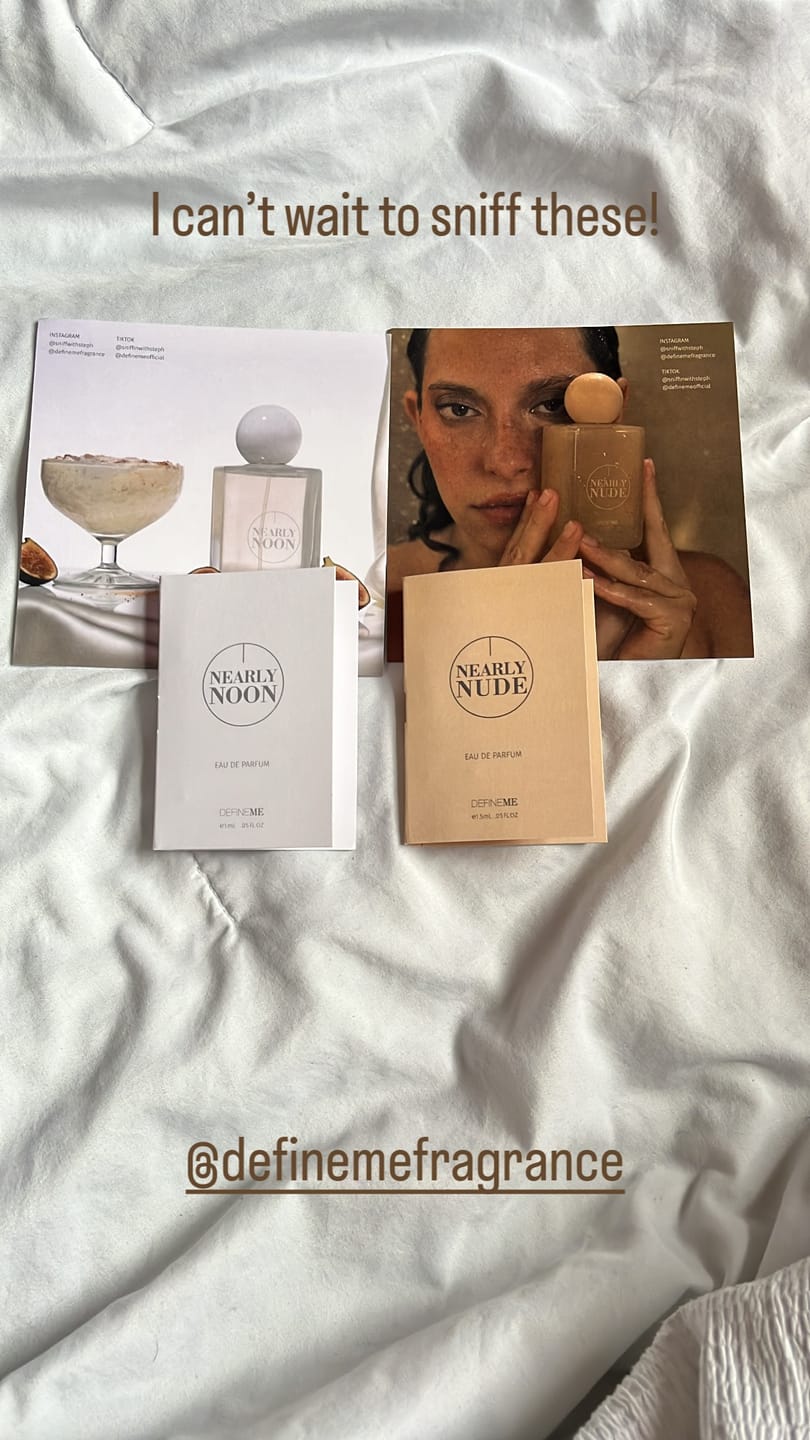 Customer photo review of Nearly Noon Eau de Parfum