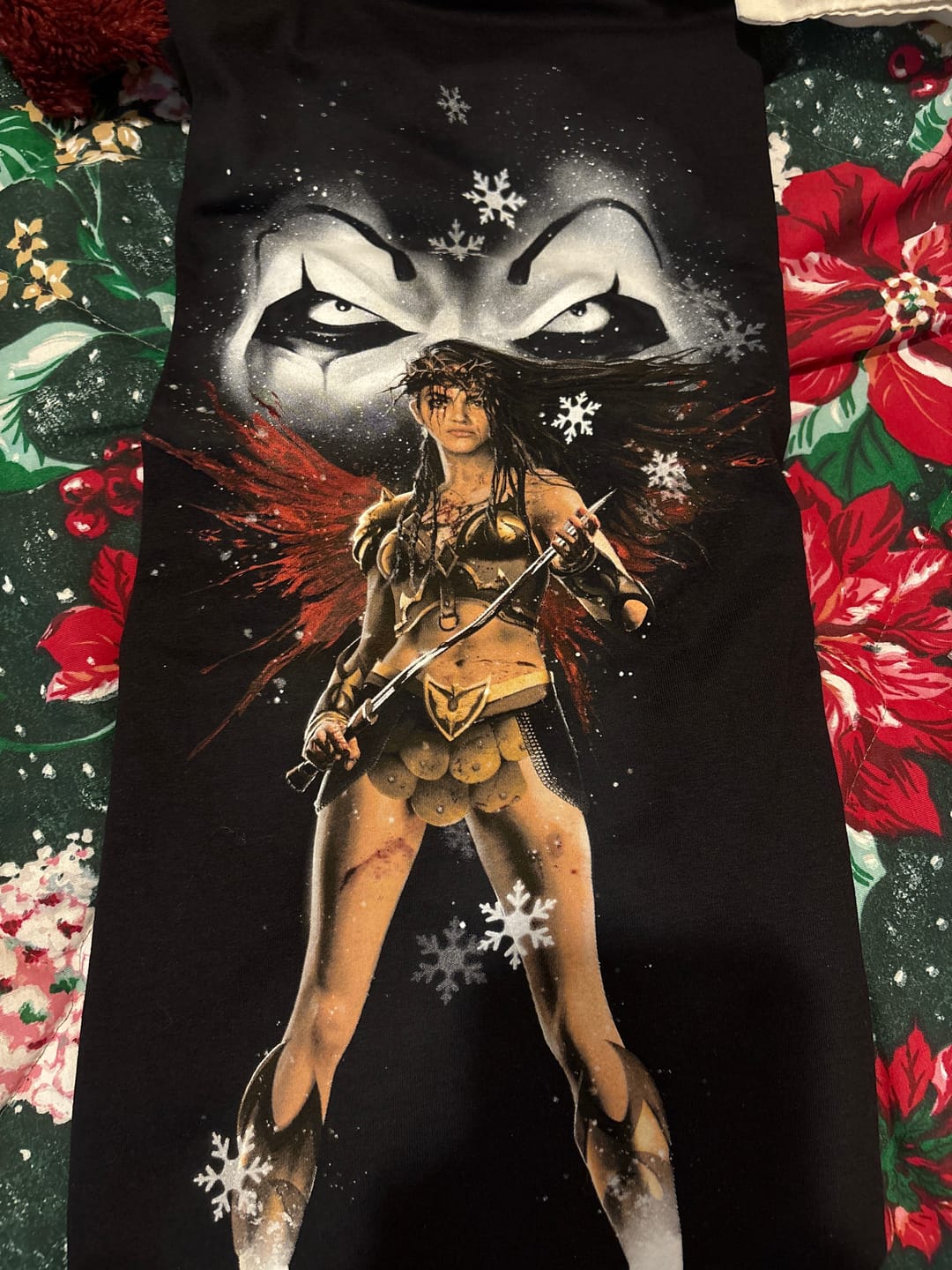 Customer photo review of Terrifier 3 Stand Your Ground T-Shirt