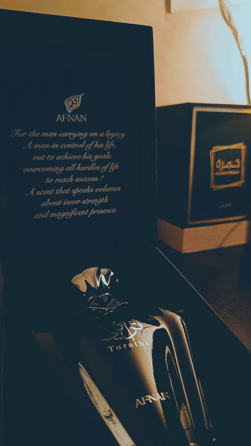 Customer photo review of Afnan Turathi Blue Eau De Parfum For Men