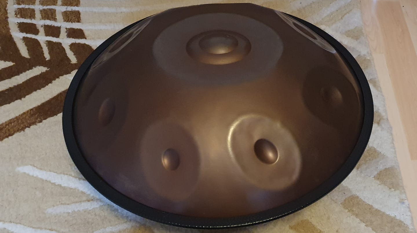 Customer photo review of Spirit Soul Mini Handpan D Kurd Minor | Edelstahl
