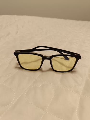 Customer photo review of Blaulichtfilter Brille Mimir