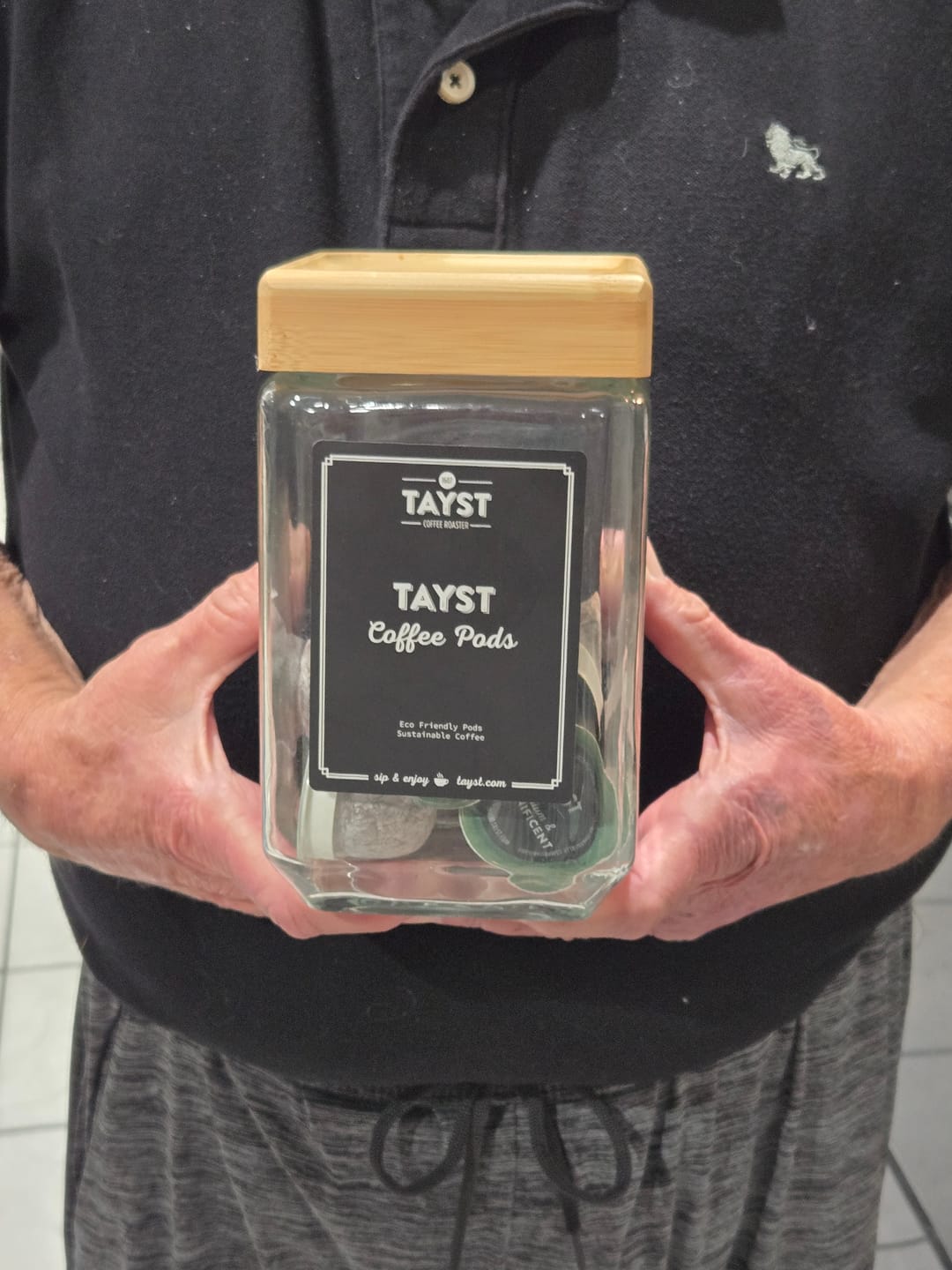 Customer photo review of Decaf Discovery Box