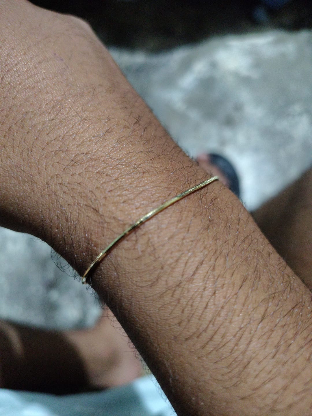Customer photo review of Pulseras Cola de Ratón en Oro laminado 18k Para Pareja