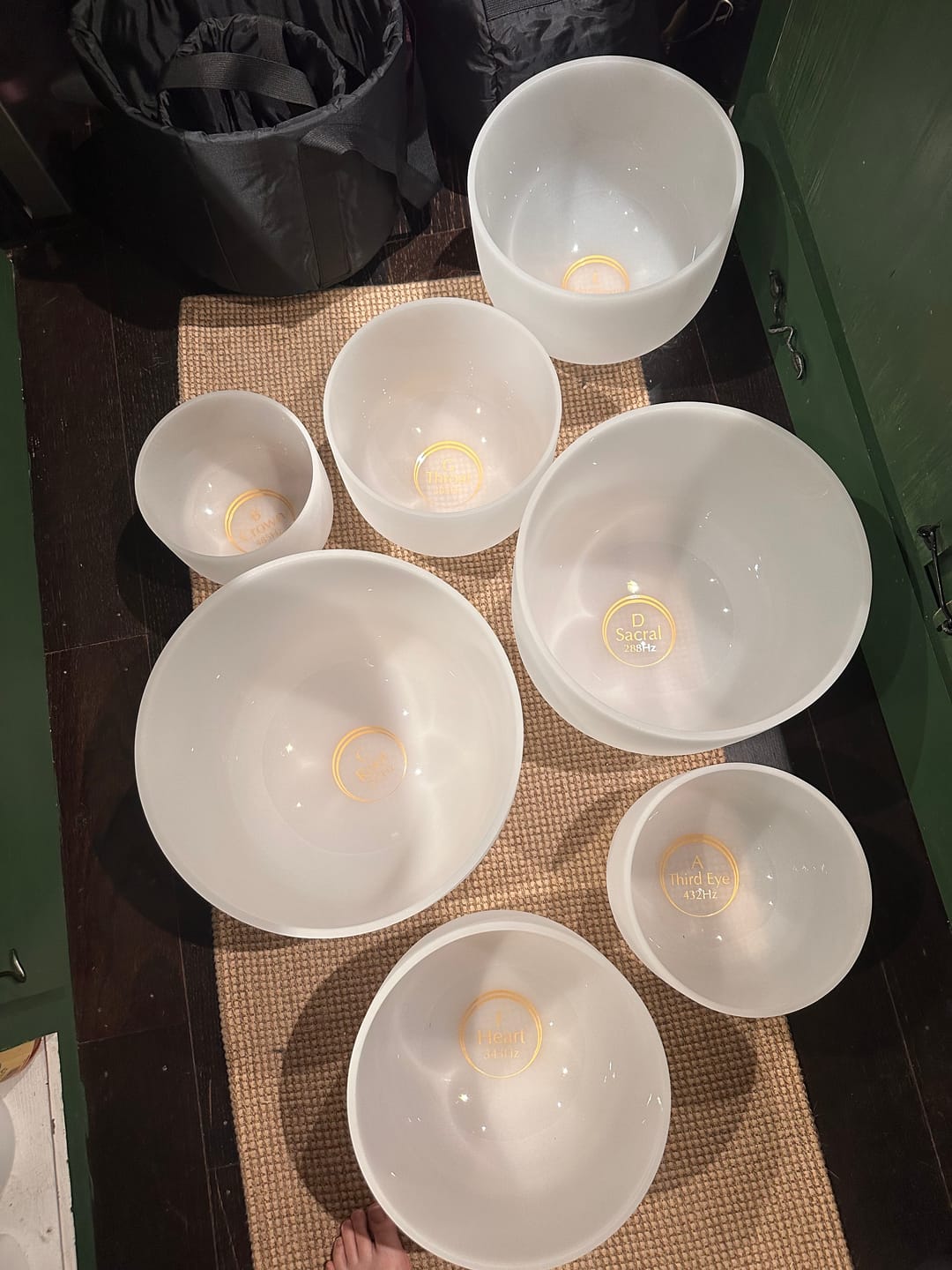 Customer photo review of THE TOTAL ALIGNMENT SET - (ALL 7 CHAKRAS)