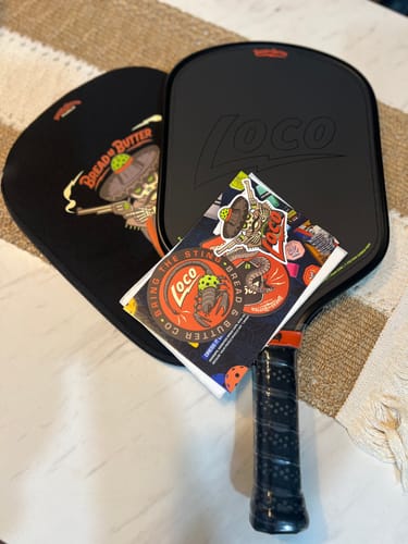 Customer photo review of The Loco 16mm Pickleball Paddle- Hybrid