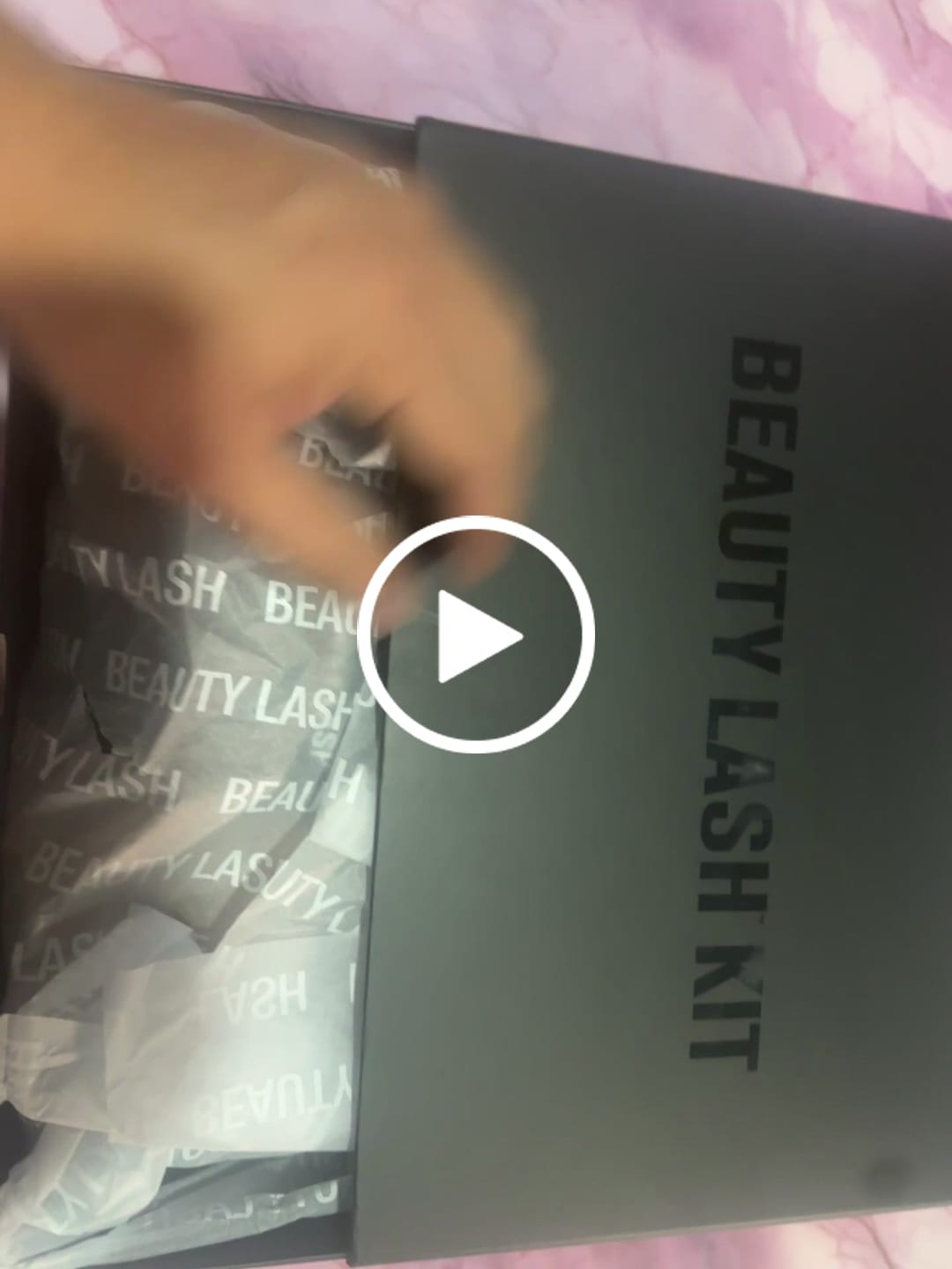 Customer video review of Kits de Extensiones de Pestañas