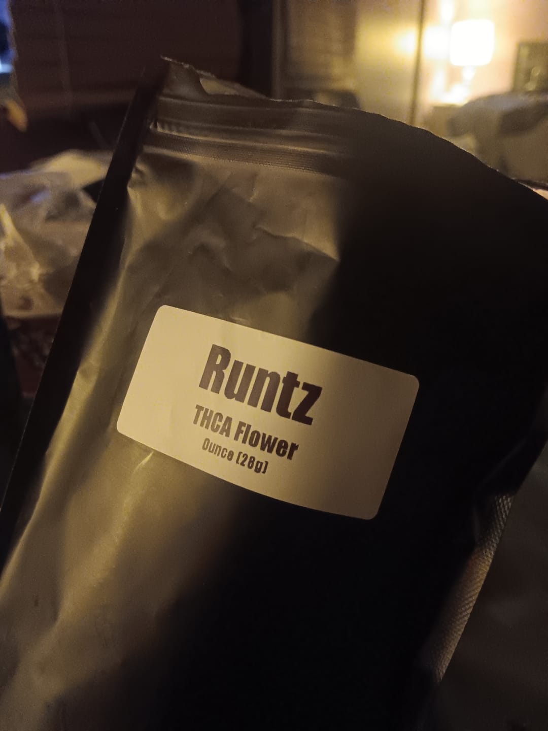 Customer photo review of Runtz THCA Flower
