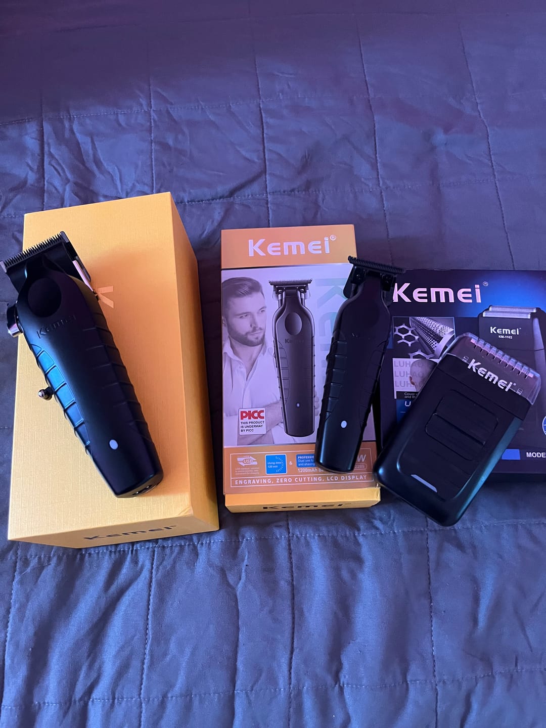Customer photo review of pack kemei cyber