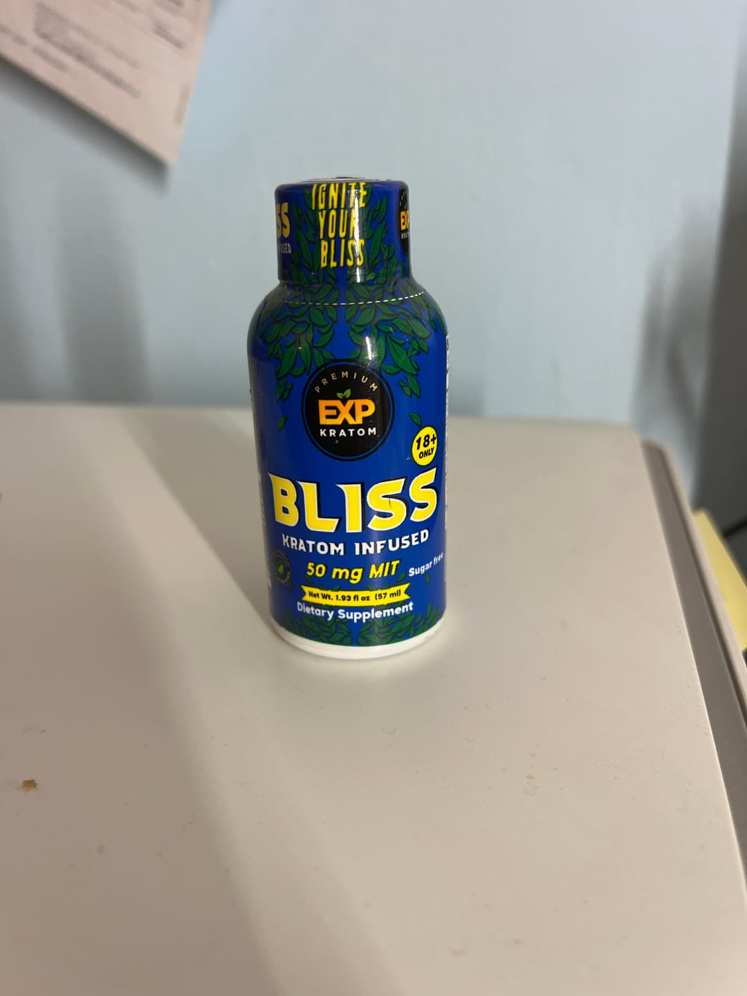 Customer photo review of FREE EXP Bliss Shot