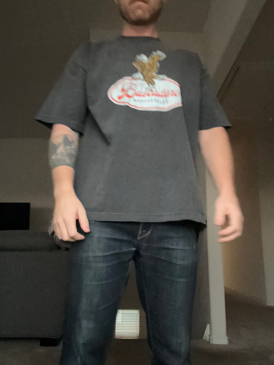 Customer photo review of Brew Heavyweight Tee - Vintage Black